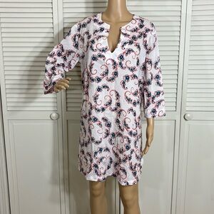 NWT John Robshaw Vines Tunic Lightweight Cotton Medium
